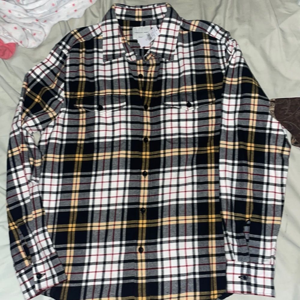 NWT American Eagle flannel size large